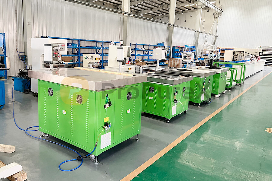 批量生产的PVC风琴式防护罩高频焊接机