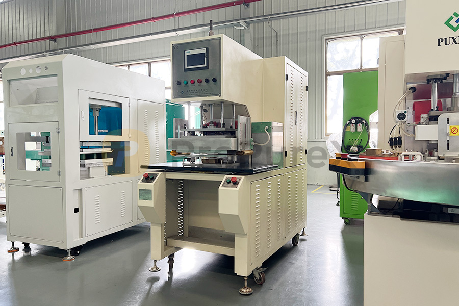 圆形伸缩护罩高频焊接机,PVC，TPU材料都可以焊接