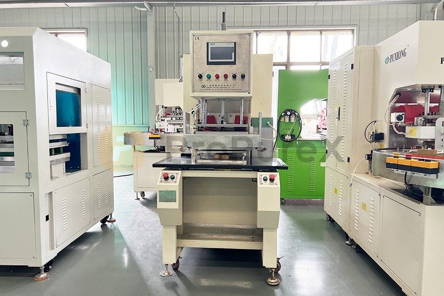 圆筒状伸缩护罩的高周波焊接