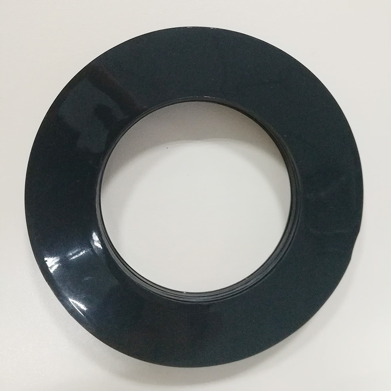 PVC黑色圆筒状柔性伸缩防护罩